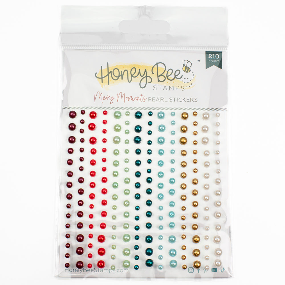 Merry Moments - Pearl Stickers - 210 Count