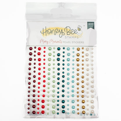 Merry Moments - Pearl Stickers - 210 Count