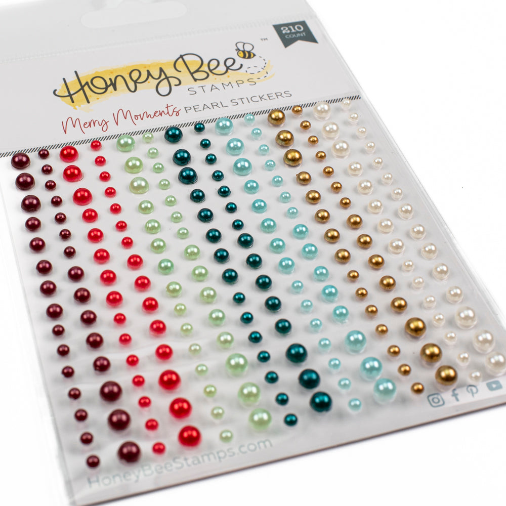Merry Moments - Pearl Stickers - 210 Count