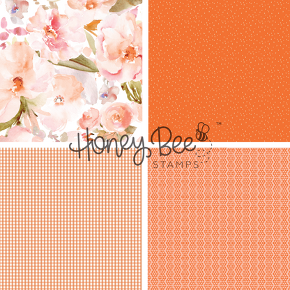 Summer Stems - 5.5"x8.5" - 24 Double-Sided Sheets - Includes Paper Organizer!