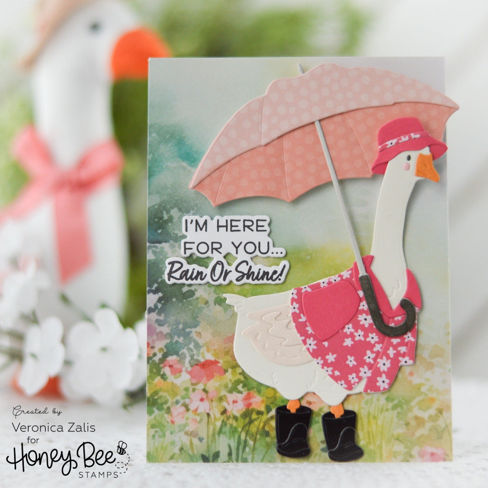 Rainy Day Smiles - 6x6 Photopolymer Stamp Set