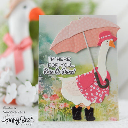 Rainy Day Smiles - 6x6 Photopolymer Stamp Set