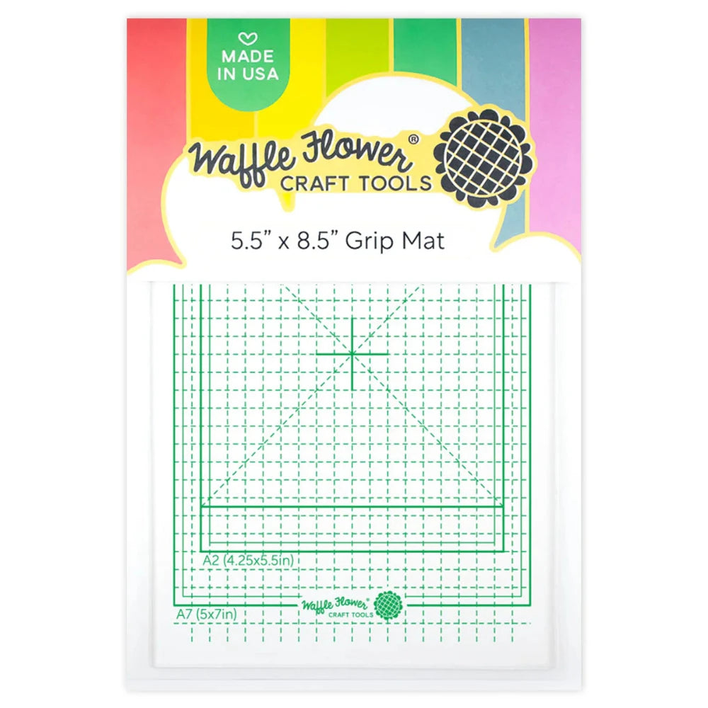 Waffle Flower Grip Mat v2 5.5"x8.5"