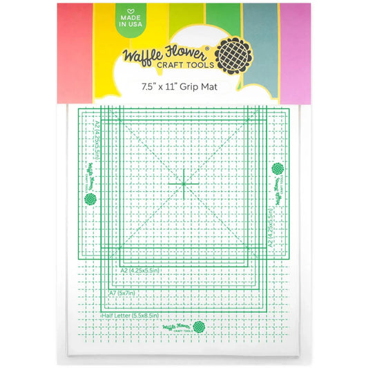 Waffle Flower Grip Mat - 7.5"x11