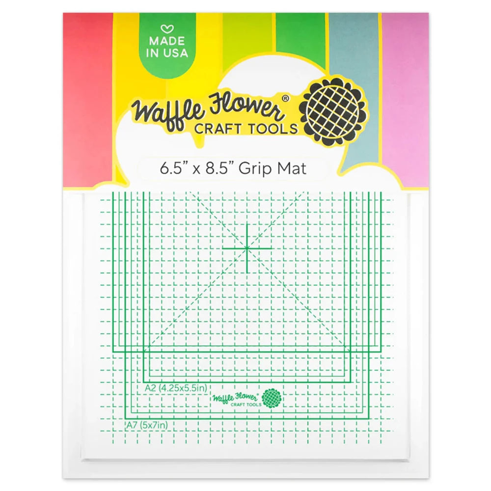 Waffle Flower Grip Mat v2 6.5"x8.5"