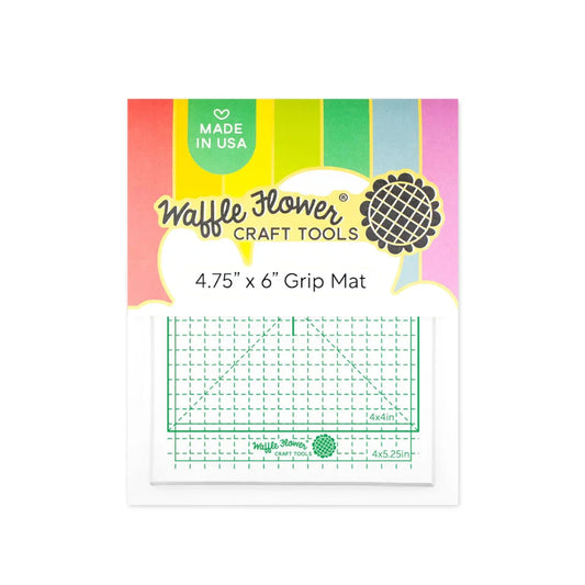 Waffle Flower Grip Mat v2 - 4.75” x 6”