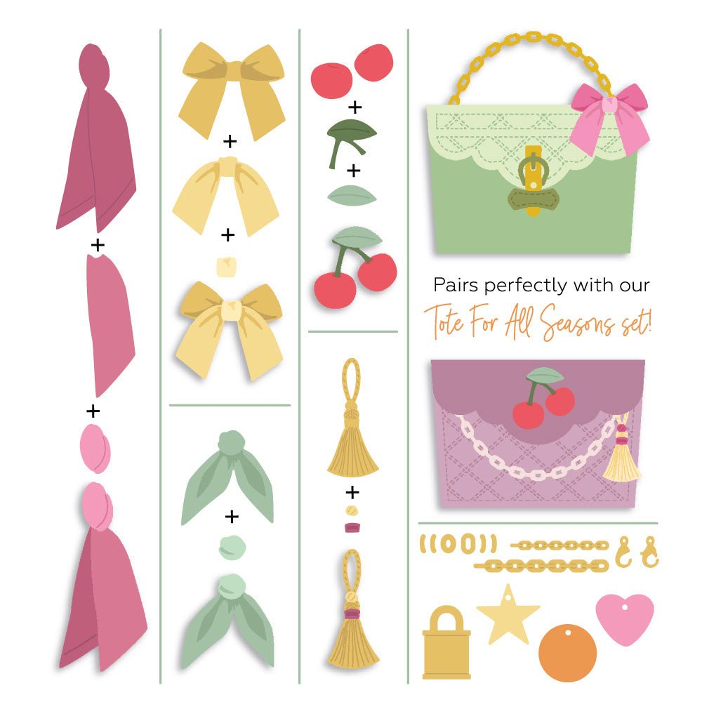 Accessorize It: Charmed - Honey Cuts Stand - Alone Dies - Honey Bee Stamps