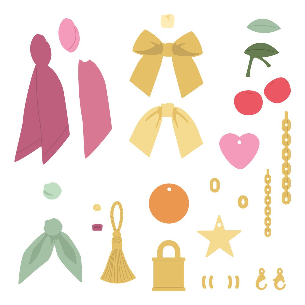 Accessorize It: Charmed - Honey Cuts Stand - Alone Dies - Honey Bee Stamps