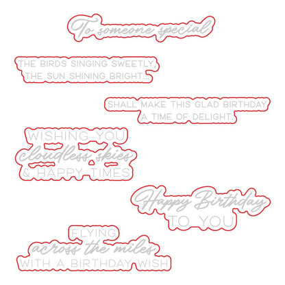 Across The Miles - Honey Cuts - Coordinating Dies - Honey Bee Stamps