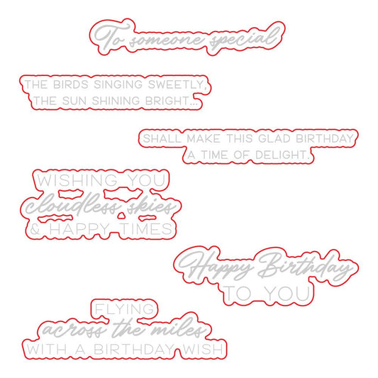 Across The Miles - Honey Cuts - Coordinating Dies - Honey Bee Stamps