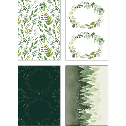 Adventure Awaits Paper Pad 6x8.5 - 24 Double - Sided Sheets - Honey Bee Stamps