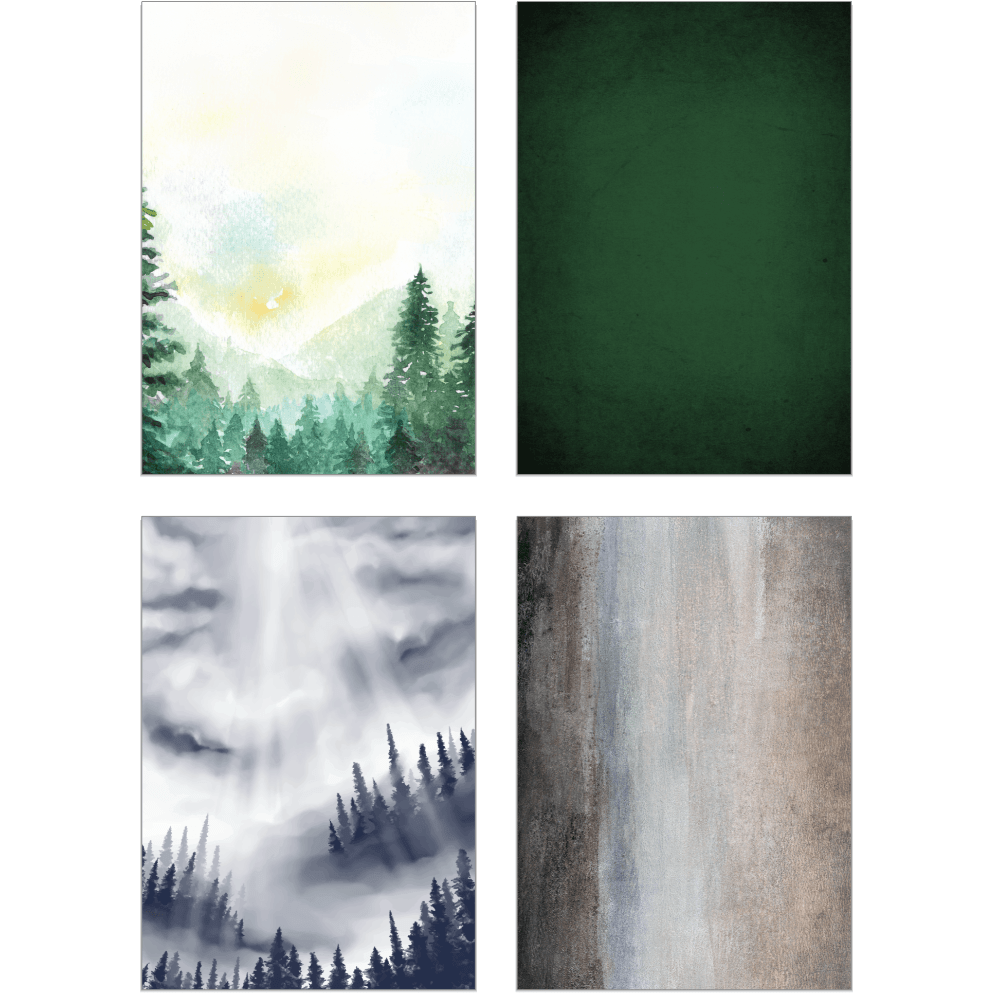 Adventure Awaits Paper Pad 6x8.5 - 24 Double - Sided Sheets - Honey Bee Stamps