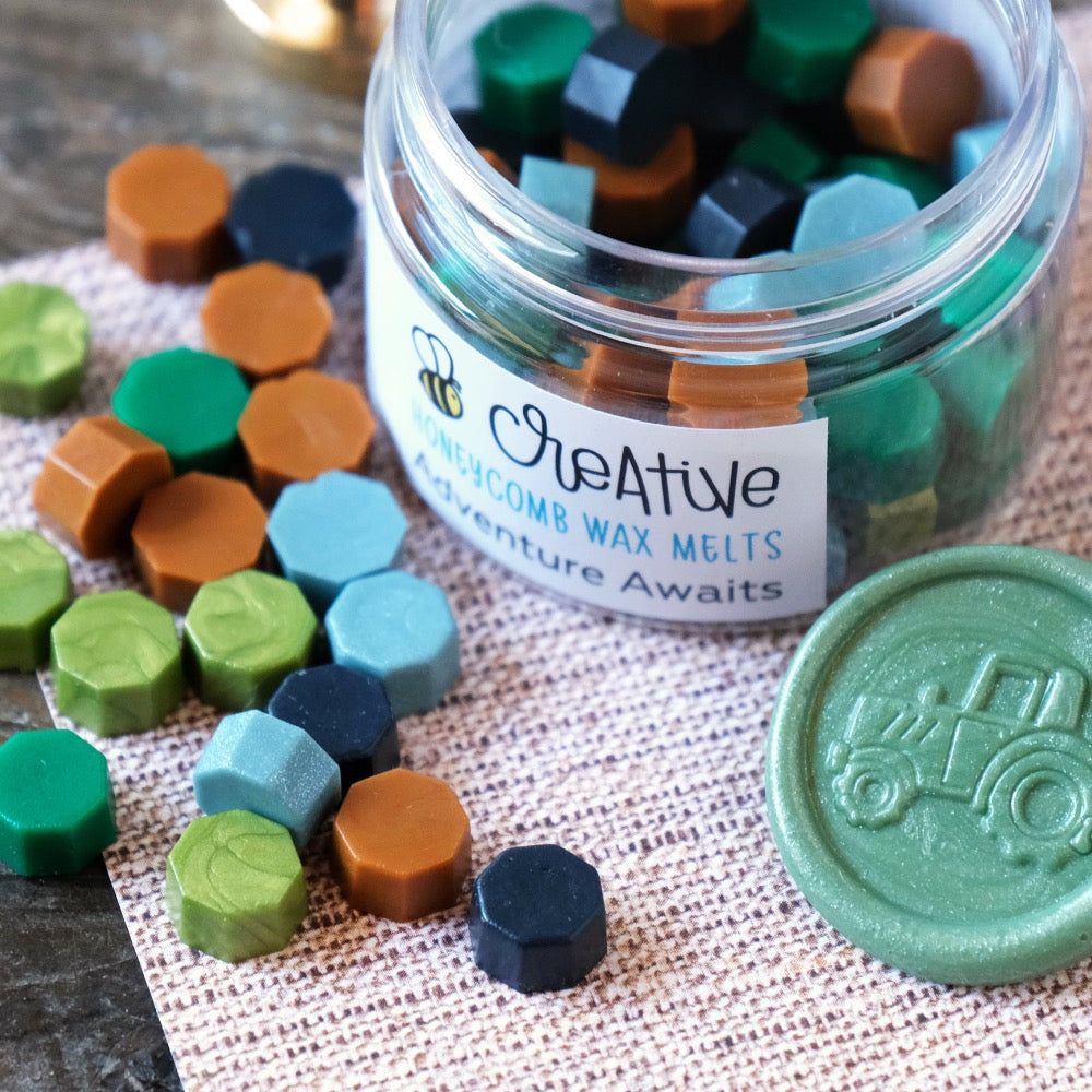 Adventure Awaits - Wax Melts - Honey Bee Stamps