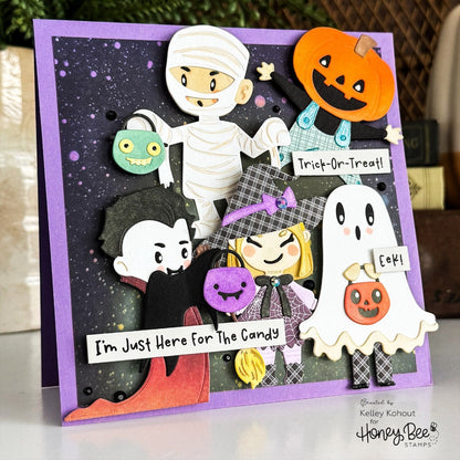 Sentiment Studio: Strips - Honey Cuts Coordinating Dies