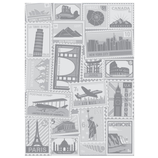 Air Mail - 3D Embossing Folder - Honey Bee Stamps