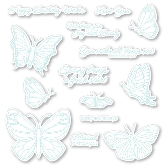 All Things New - Honey Cuts - Coordinating Dies - Honey Bee Stamps