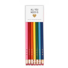All You Need is Hearts Pencil Set - Honey Bee Stamps