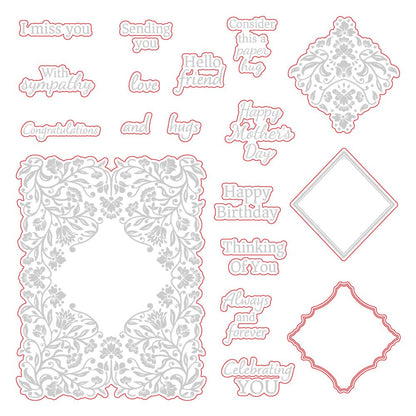 Always and Forever - Honey Cuts - Coordinating Dies - Honey Bee Stamps