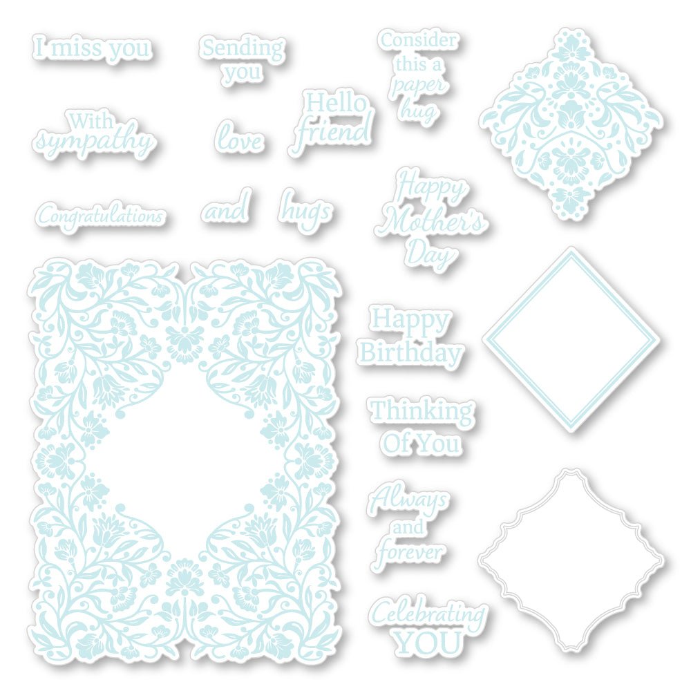 Always and Forever - Honey Cuts - Coordinating Dies - Honey Bee Stamps