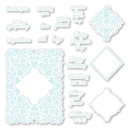 Always and Forever - Honey Cuts - Coordinating Dies - Honey Bee Stamps