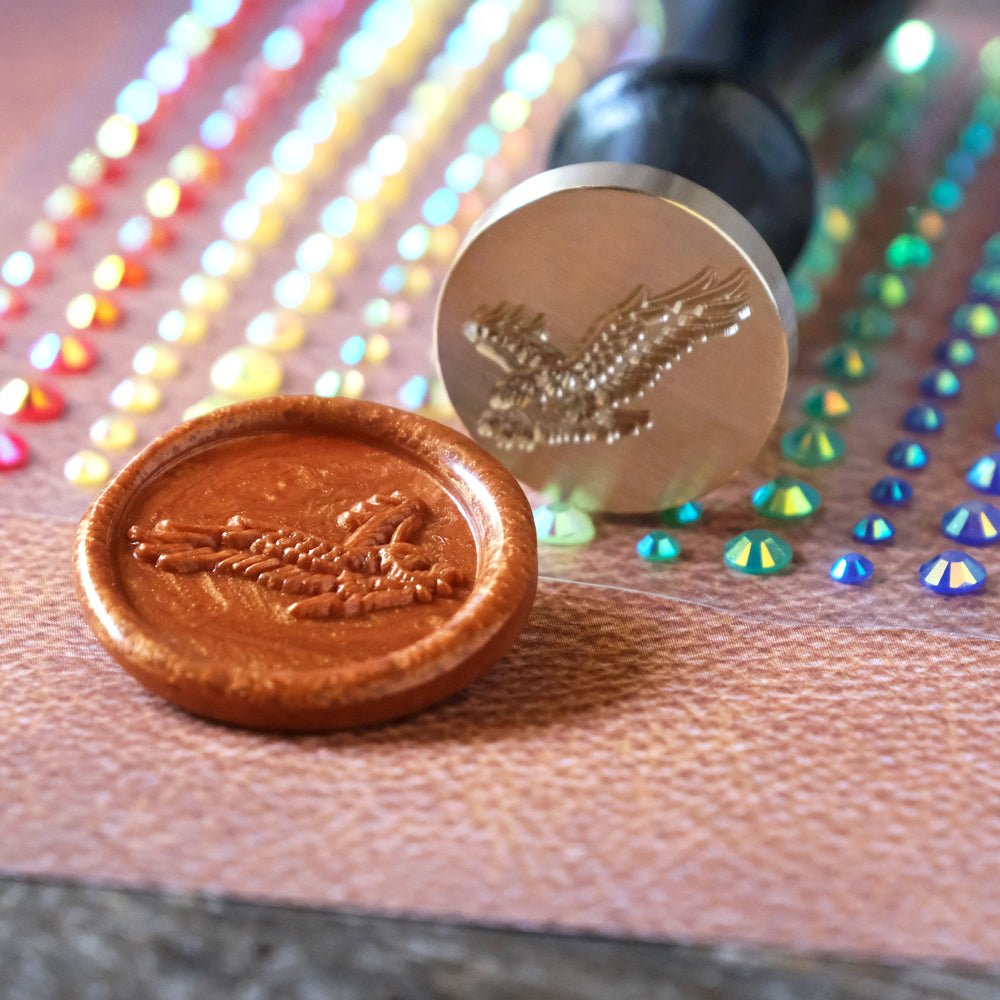 American Eagle Wax Stamper - Honey Bee Stamps
