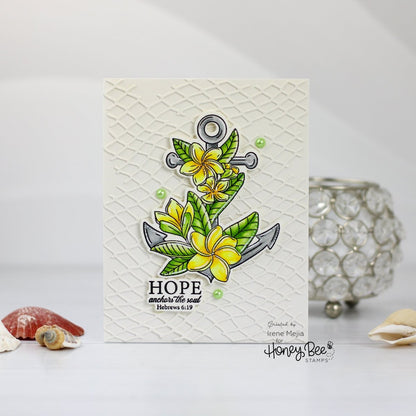 Anchor Of Hope - 6x6 Photopolymer Stamp Set - Honey Bee Stamps