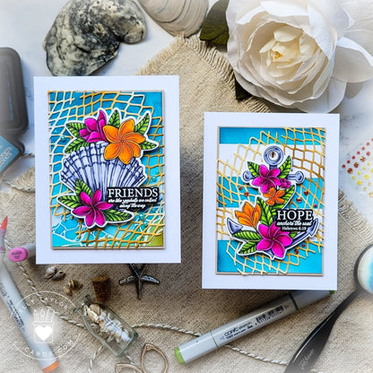 Anchor Of Hope - 6x6 Photopolymer Stamp Set - Honey Bee Stamps