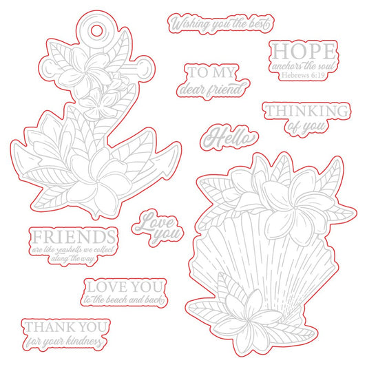 Anchor Of Hope - Honey Cuts - Coordinating Dies - Honey Bee Stamps