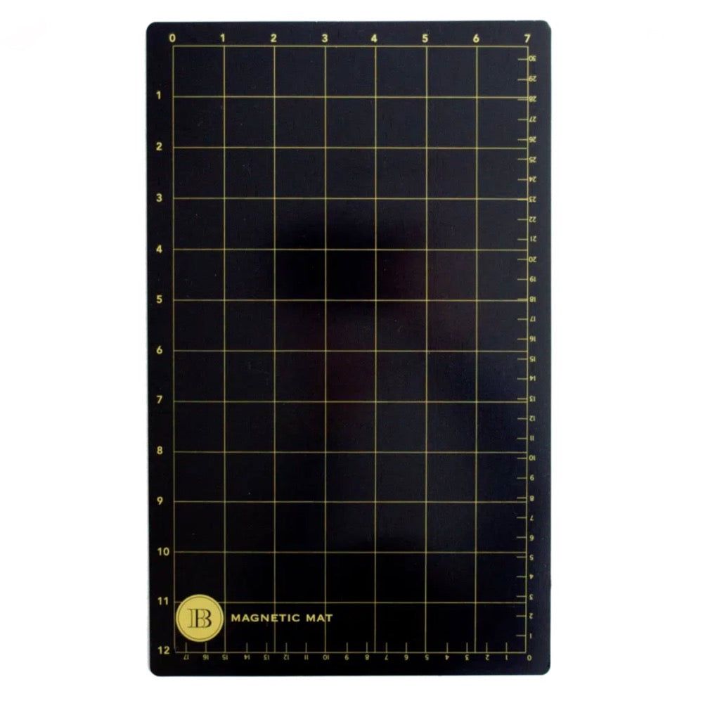 Anna Griffin Empress Large Full Plate Set - 8.625" x 13.5" Metal Shim, Magnetic Mat, Embossing Mat, and Cutting Plates - Honey Bee Stamps