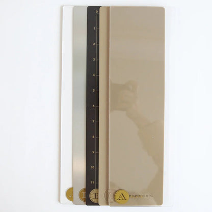 Anna Griffin Empress Mini 4.25" x 13" Full Plate Set - Magnetic Plate, Shim, Embossing Mat & More - Honey Bee Stamps