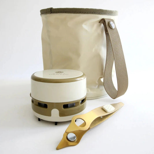 Anna Griffin Mini Battery Vacuum, Pop - up Collapsible Scrap Waste Basket, And Magnetic Tweezers - Honey Bee Stamps