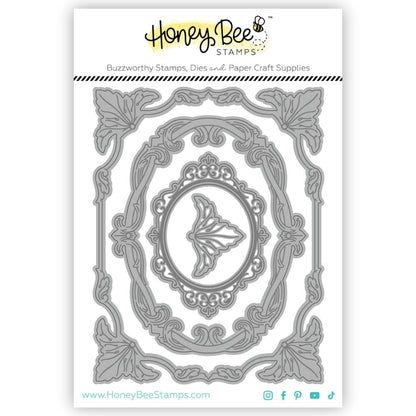 Antique Layering Frames - Honey Cuts - Stand - Alone Dies - Honey Bee Stamps