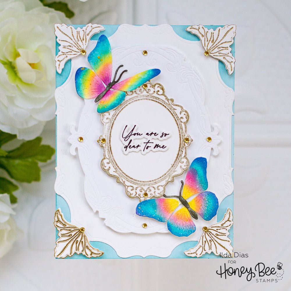 Antique Layering Frames - Honey Cuts - Stand - Alone Dies - Honey Bee Stamps