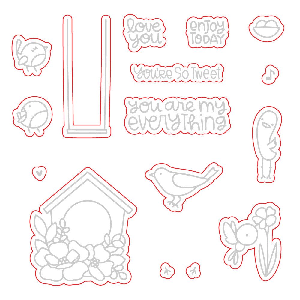 April 2026 - Paper Smooches Bundle - Honey Bee Stamps