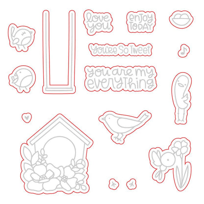 April 2026 - Paper Smooches Bundle - Honey Bee Stamps