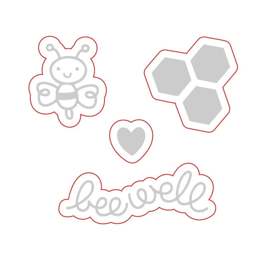 April 2026 - Paper Smooches Bundle - Honey Bee Stamps