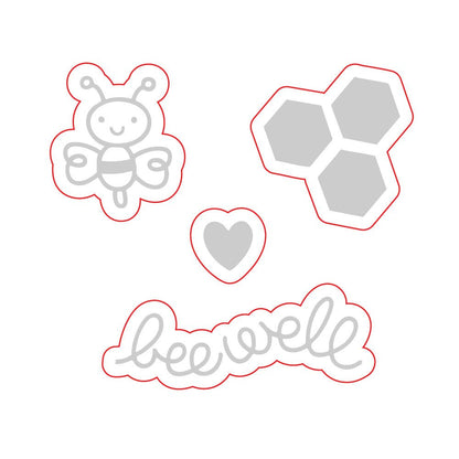 April 2026 - Paper Smooches Bundle - Honey Bee Stamps