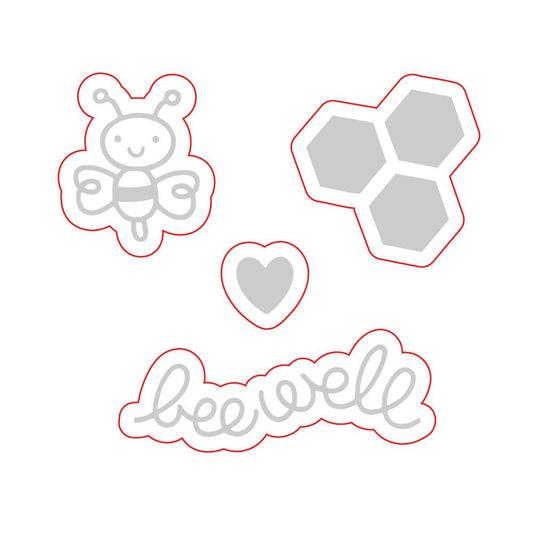 April 2026 - Paper Smooches Bundle - Honey Bee Stamps