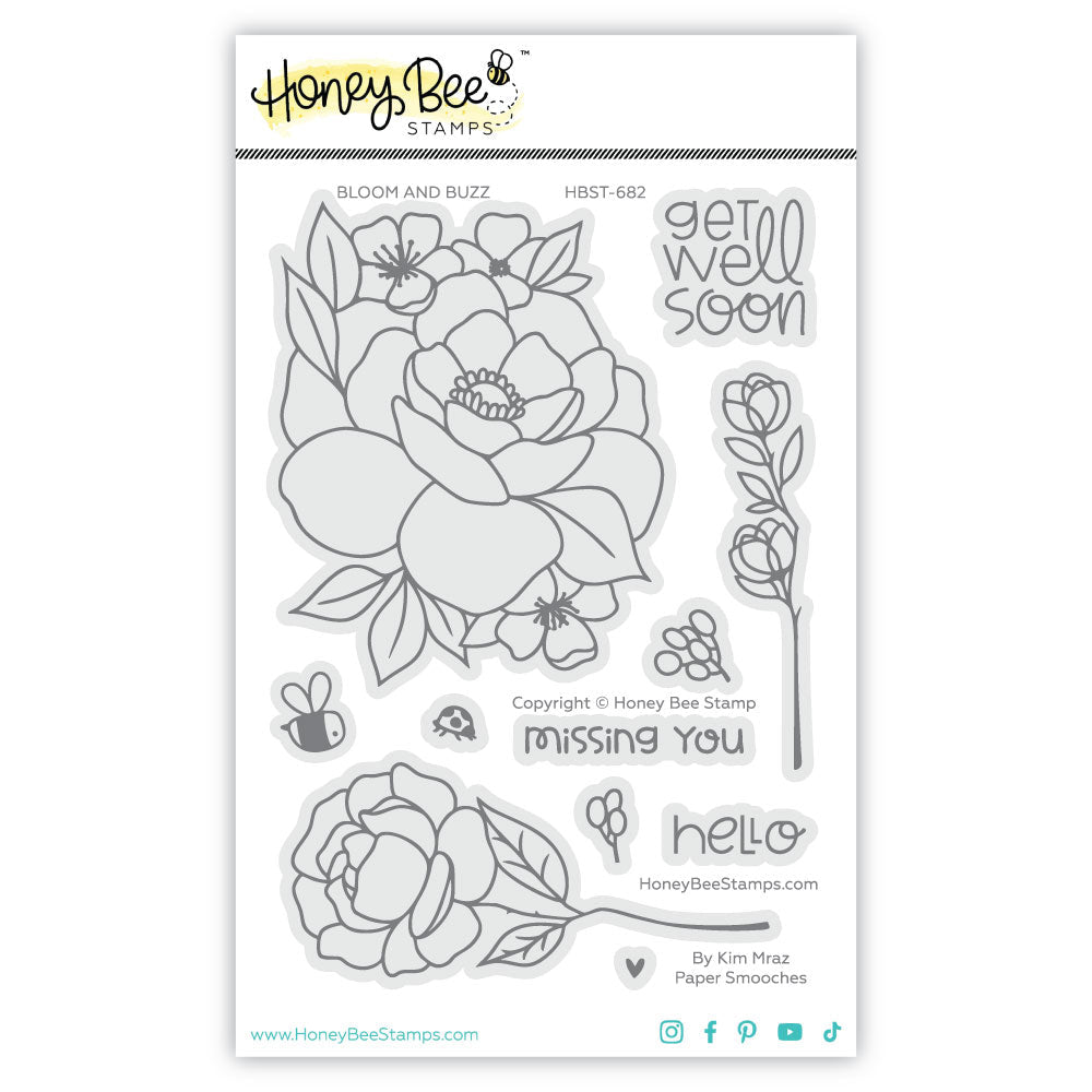 April 2026 - Paper Smooches Bundle - Honey Bee Stamps