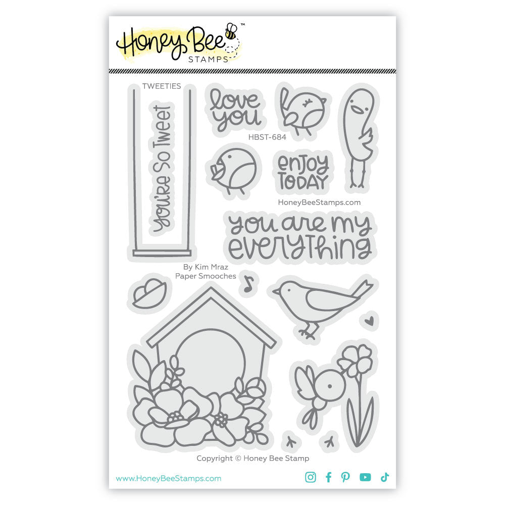 April 2026 - Paper Smooches Bundle - Honey Bee Stamps