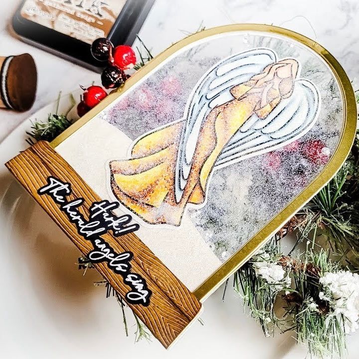 Artsy Angel - 6x6 Photopolymer Stamp Set - Honey Bee Stamps