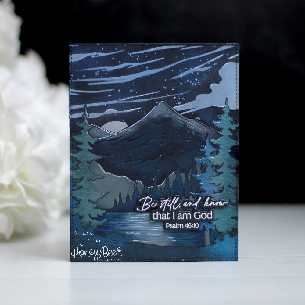 At The Lake - Set Of 6 - 6"x6" Layering Stencils - Honey Bee Stamps