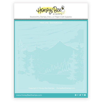 At The Lake - Set Of 6 - 6"x6" Layering Stencils - Honey Bee Stamps