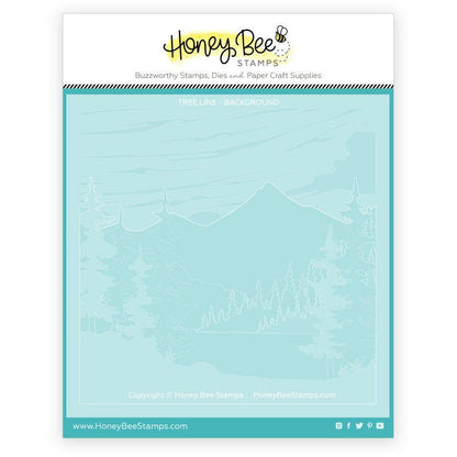 At The Lake Set Of 6 Layering Stencils - Honey Bee Stamps