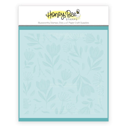 Autumn Delight - Set Of 6 Background 6x6" Stencils - Honey Bee Stamps