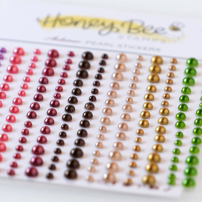Autumn Pearls - Pearl Stickers - 210 Count - Honey Bee Stamps