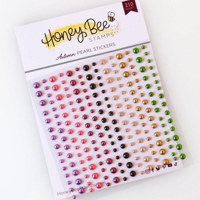 Autumn Pearls - Pearl Stickers - 210 Count - Honey Bee Stamps