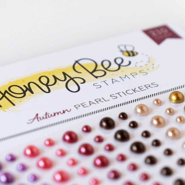 Autumn Pearls - Pearl Stickers - 210 Count - Honey Bee Stamps