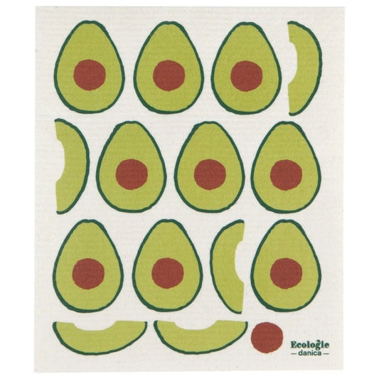 Ecologie by Danica Swedish Dish Towel | Avocados