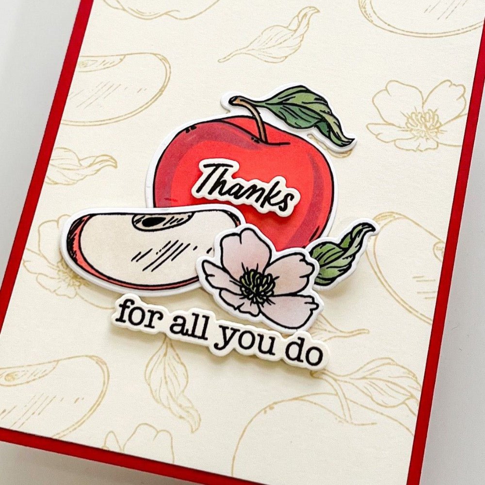 Awesome To The Core - Set Of 2 - 6"x6" Coordinating Stencils - Honey Bee Stamps